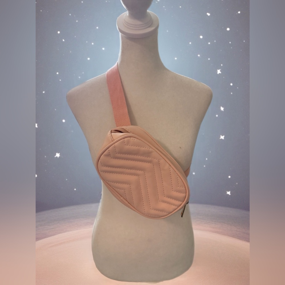 Pink Quilted Women's Bag